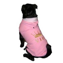 Hundemantel VIP rosa, Gr. XS