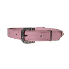 Namenshalsband Pretty in Pink, Länge 32 cm