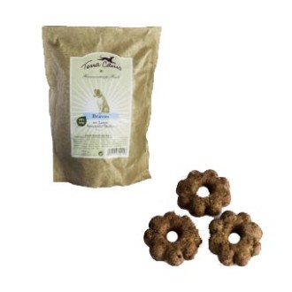 Bravos-Hundekekse Lamm, Spinat & Fenchel 500 g