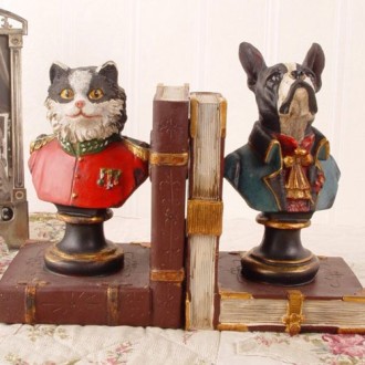 Buchst�tzen Cat & Dog