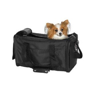 Flugzeug-Hundetasche Sport (schwarz)