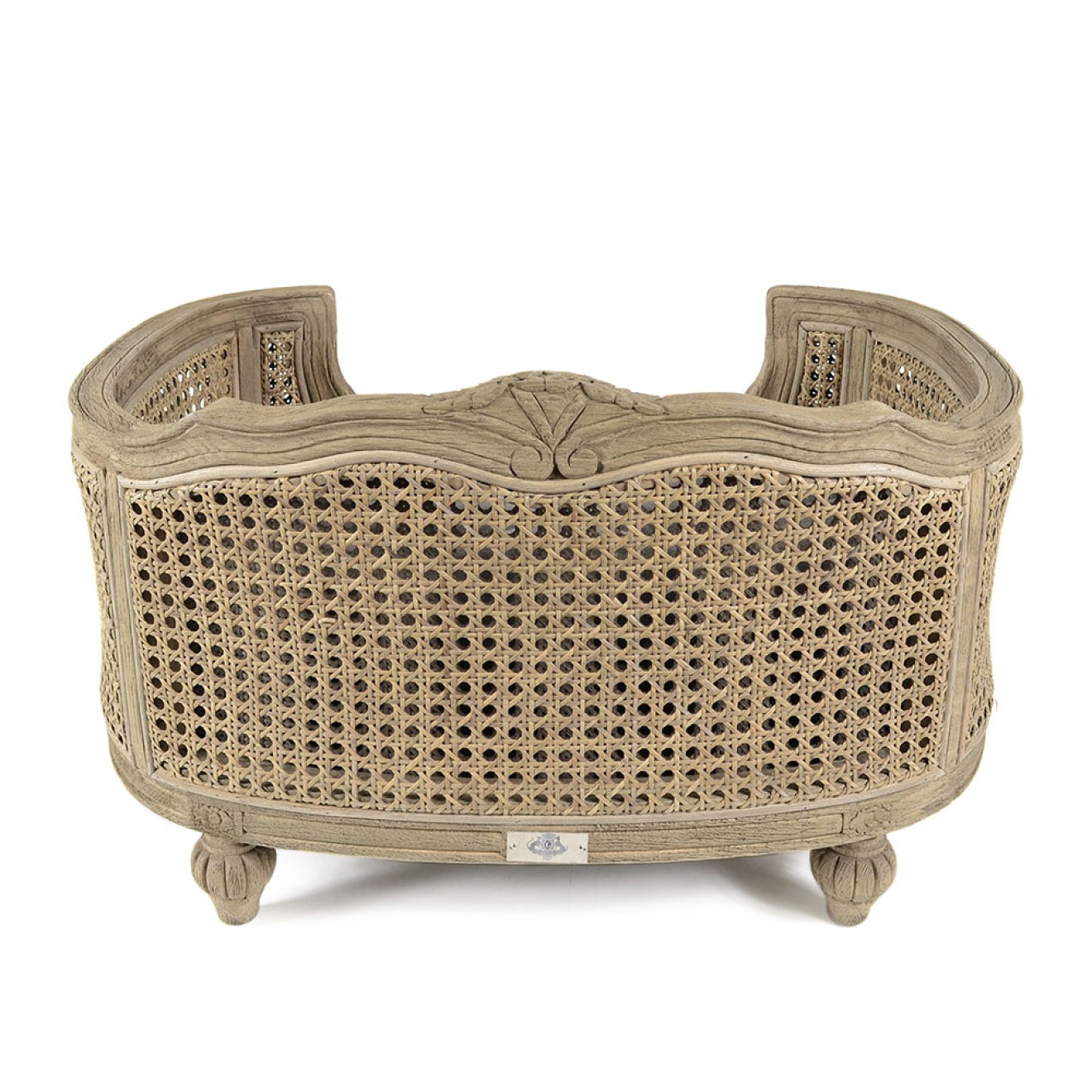 Barock-Hundesofa Louis XVI Arthur taupe Gr. S, M, L