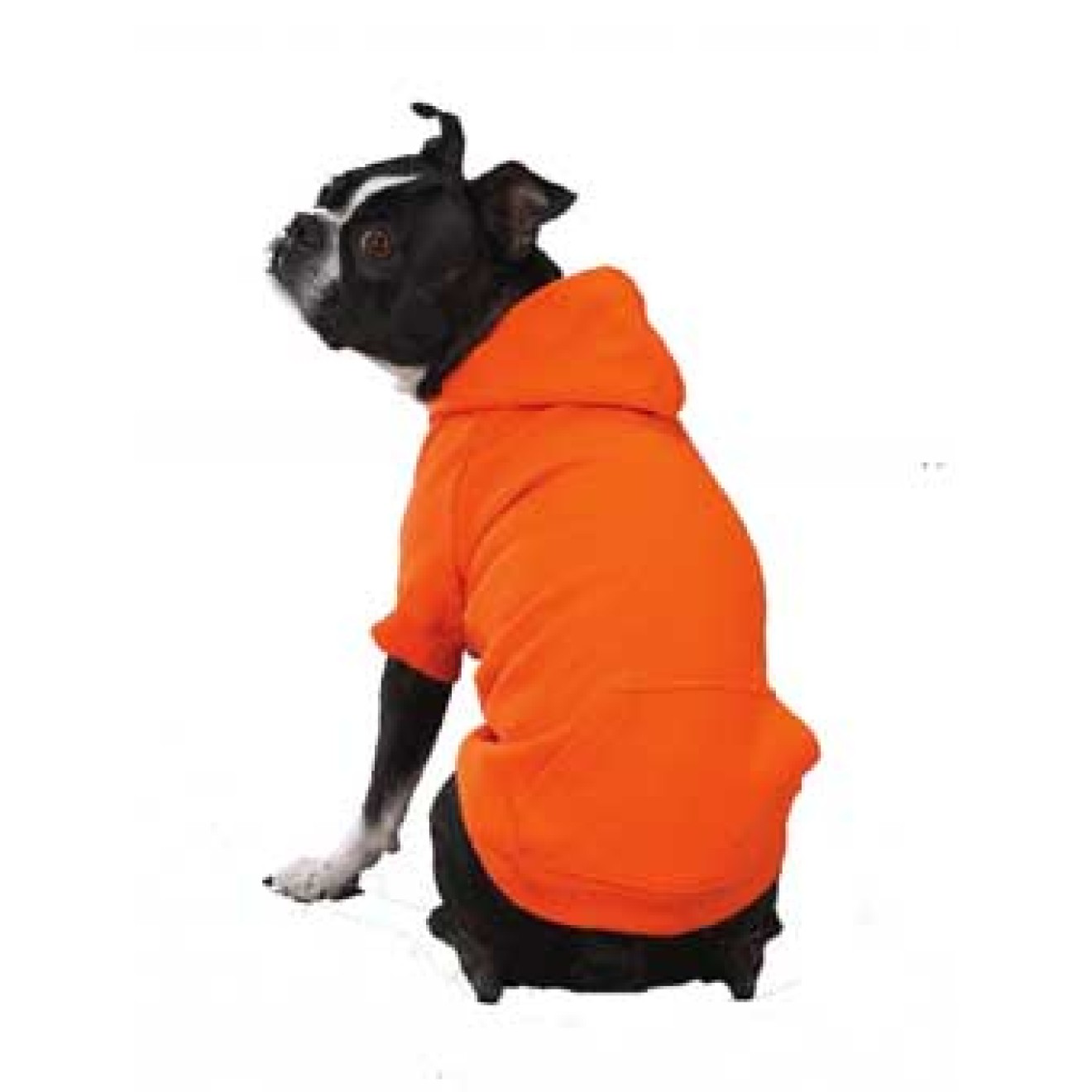 Basic Hundesweatshirt uni orange Größe XS, S