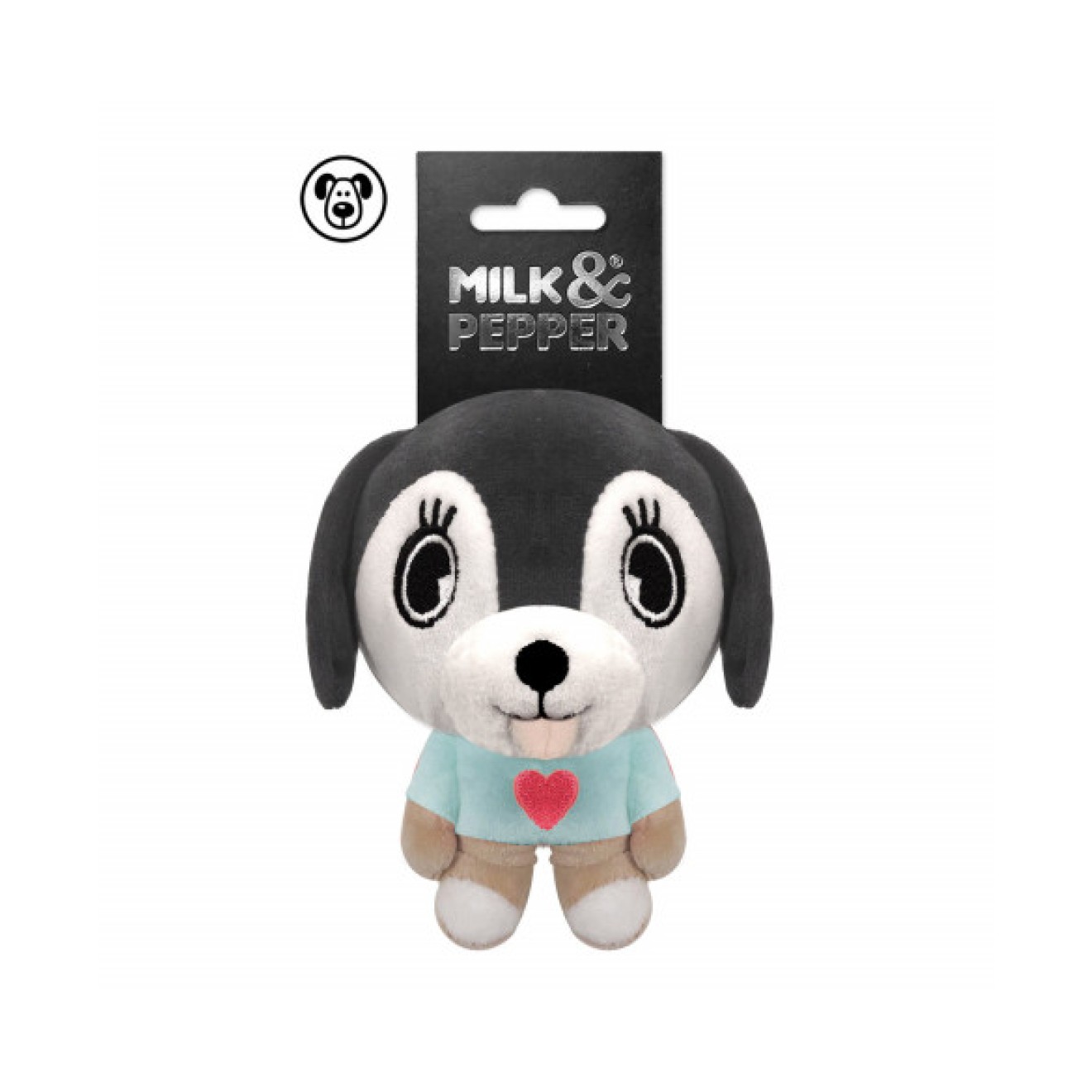 Hundespielzeug DALIA aus Plüsch Milk & Pepper