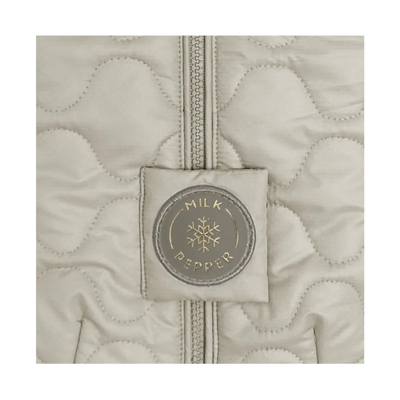 Luxus Hundemantel AGATHA taupe auch für Mops & Bully