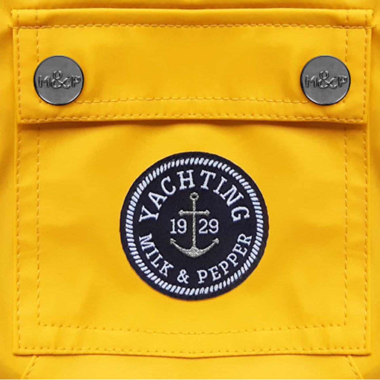 Gelber Friesennerz YACHTING Milk & Pepper