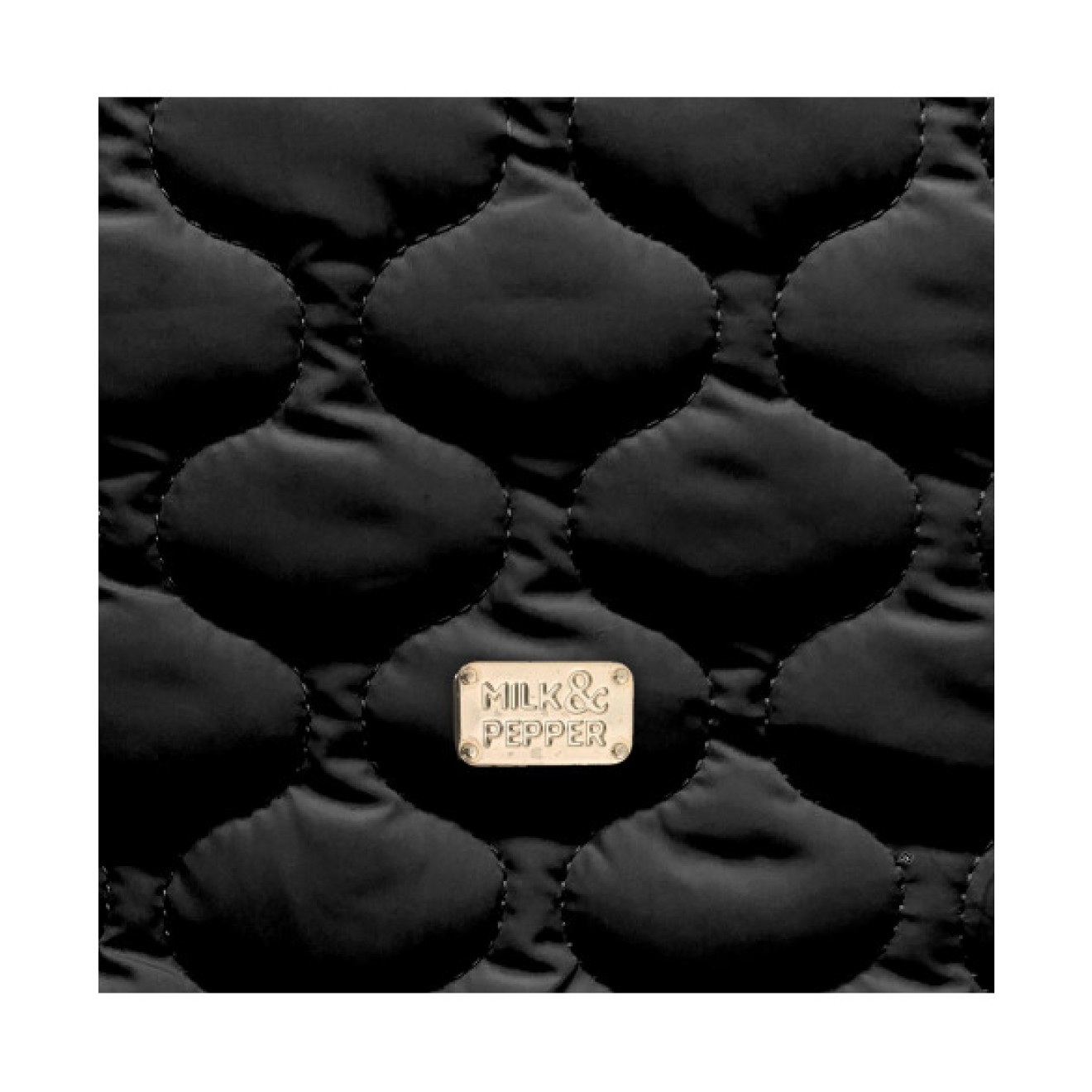 Milk & Pepper Hundemantel MYA zum Wenden schwarz