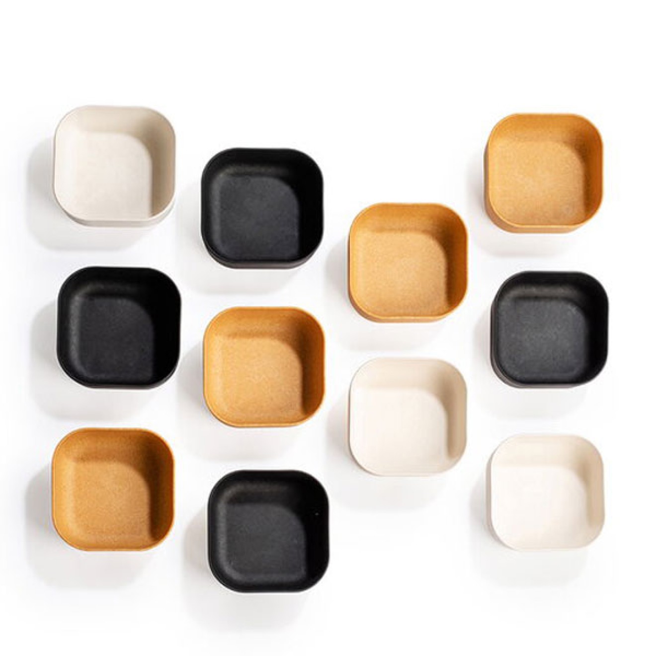 Weißer Hundenapf Scandic aus Bio-Material