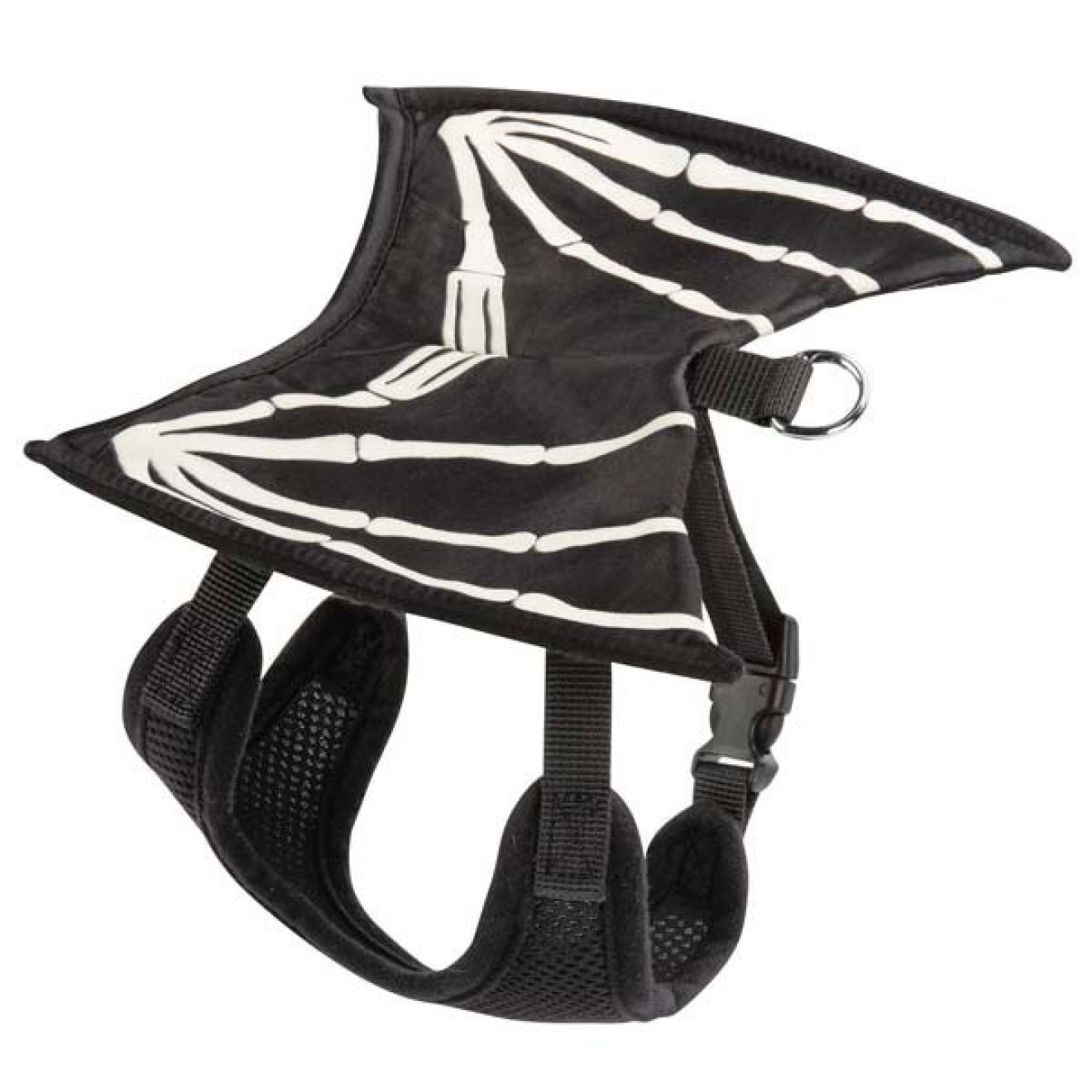 Leuchtendes Fledermaus-Hundegeschirr für Halloween