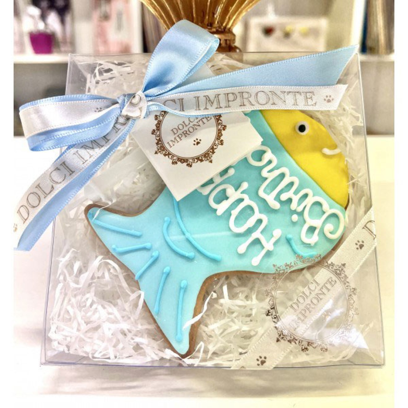 Katzen-Geburtstagstorte rosa & hellblau