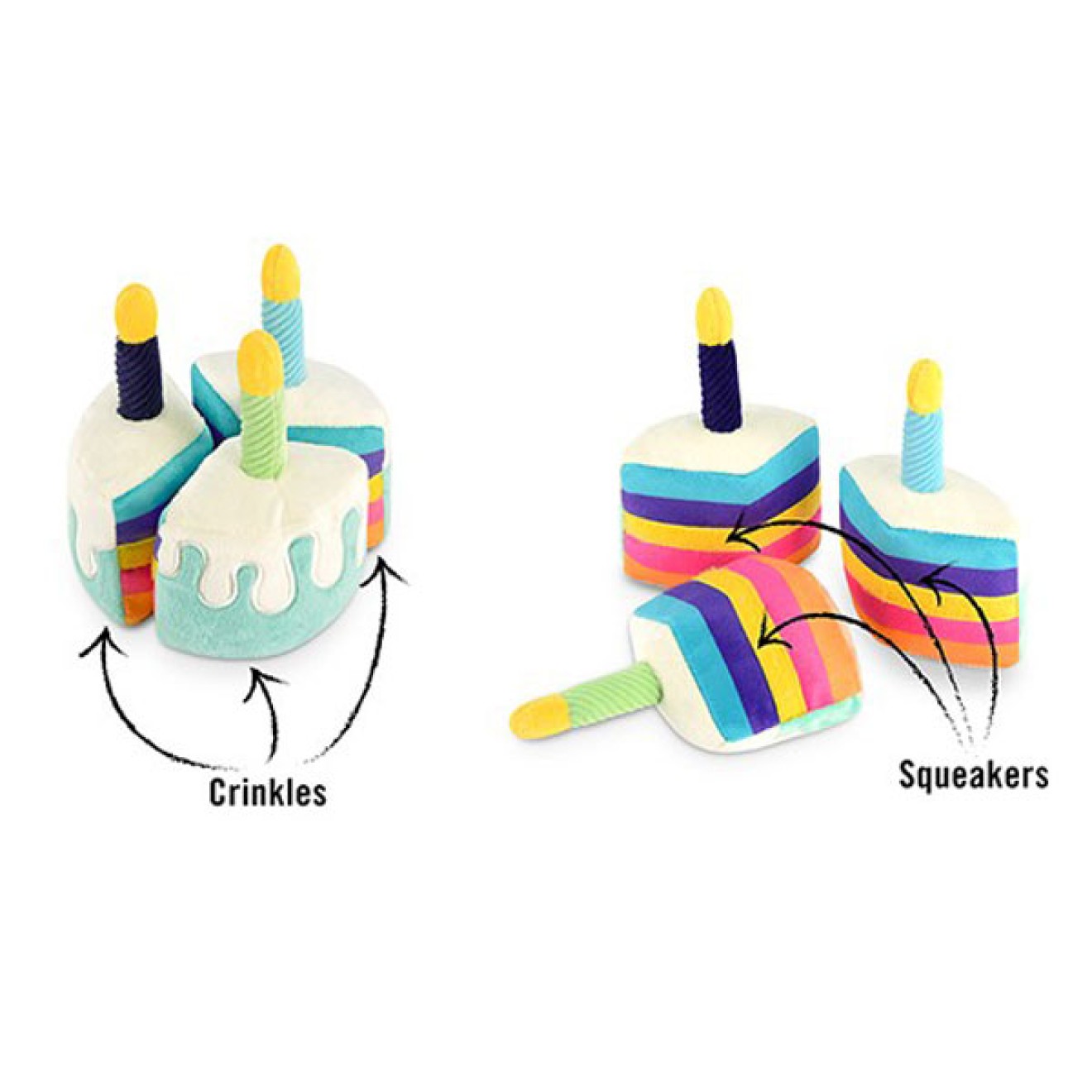 Robustes Geburtstags-Hundespielzeug