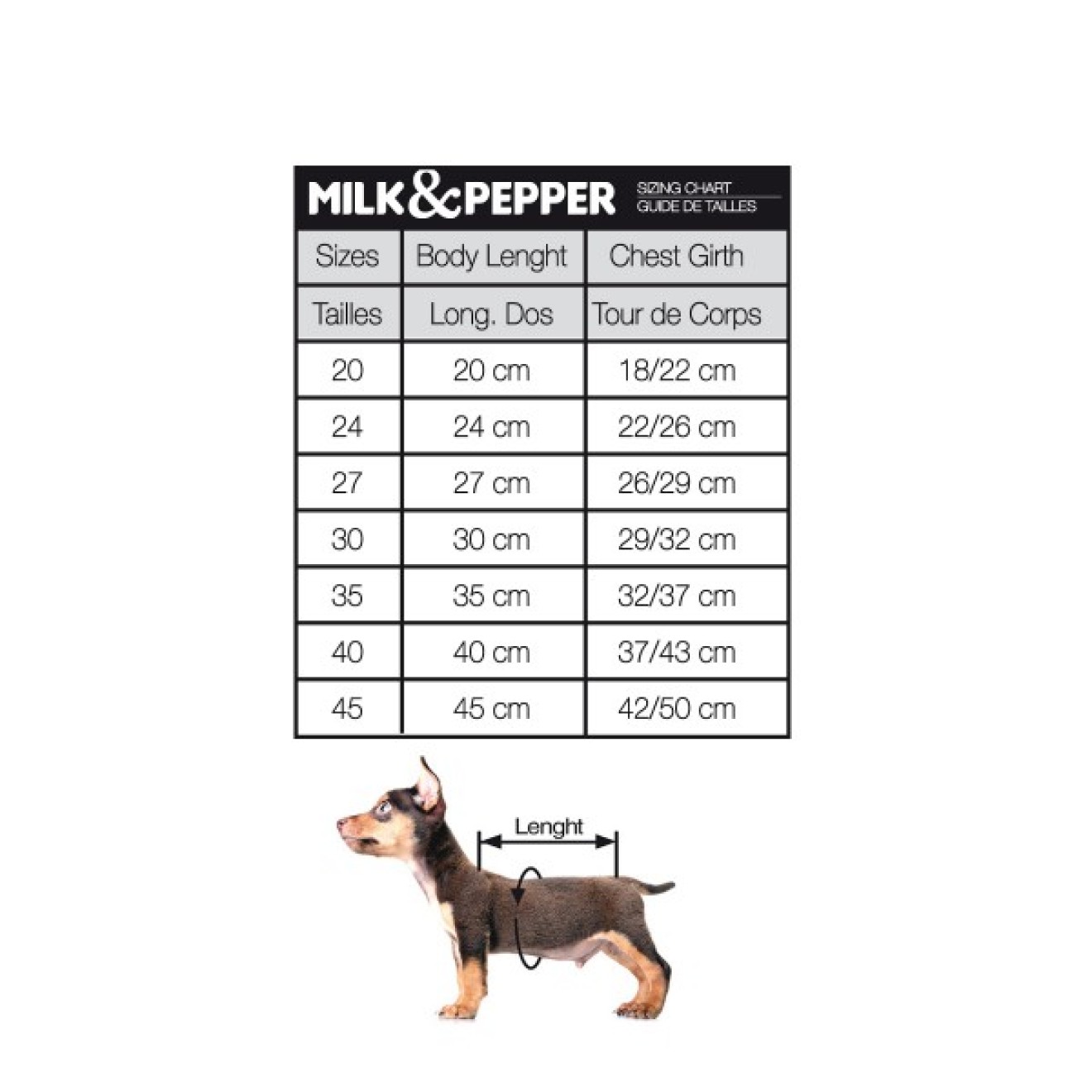 Milk & Pepper Strick-Hundepullover Irish Ecru