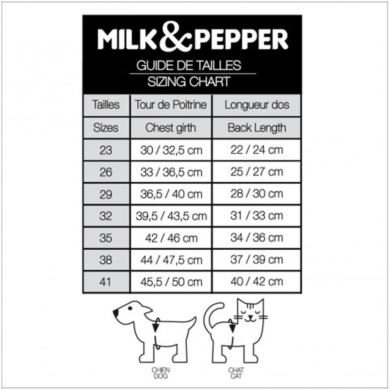 Milk & Pepper Hundejacke Céleste mit Fellkragen und Flügeln