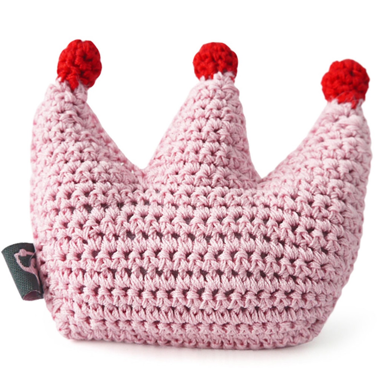 Häkel-Hundespielzeug Krone MY ROYAL Heart