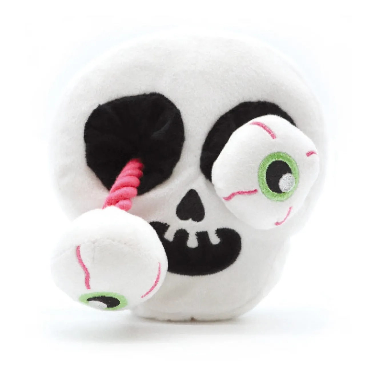 Halloween-Hundespielzeug Totenkopf SKULL EYES mit heraus springenden Augen