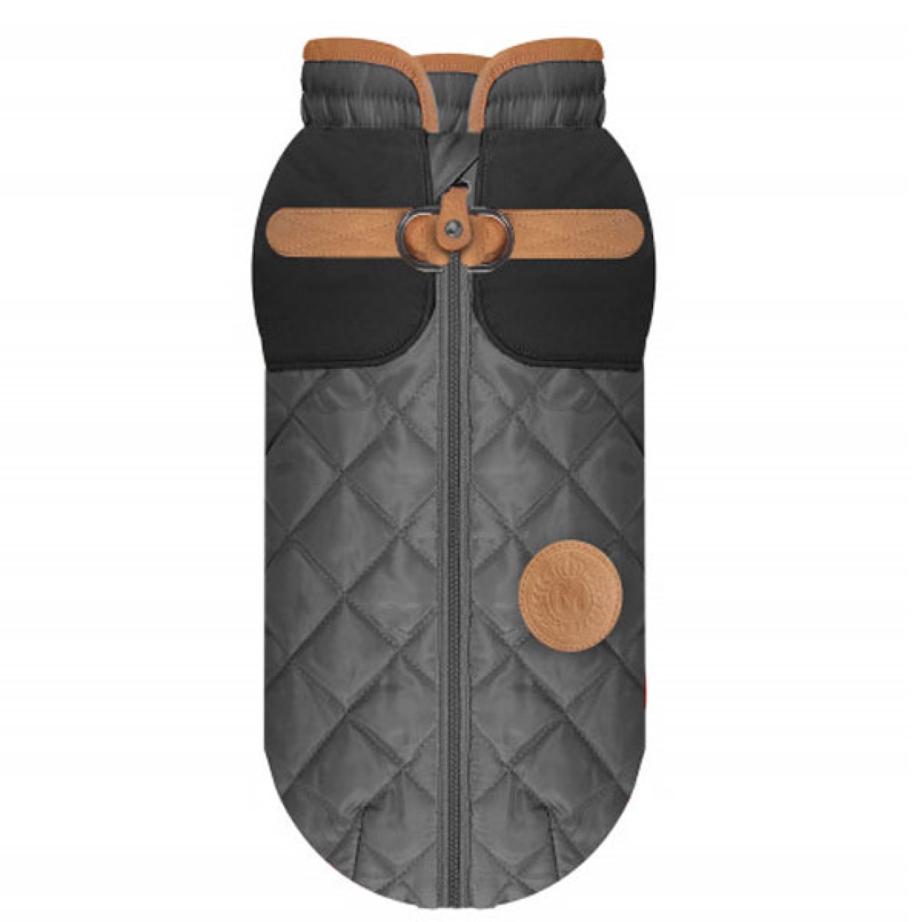 Milk & Pepper Harness-Hundejacke Gordon mit Reißverschluss