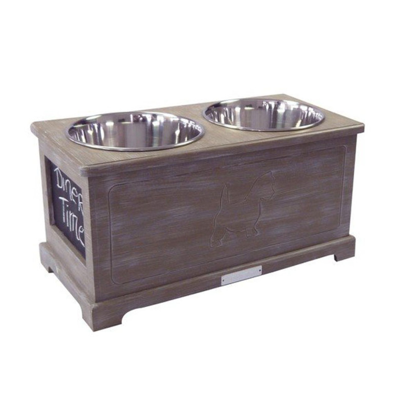 Holz-Futterstation HOME mit Kreidetafel