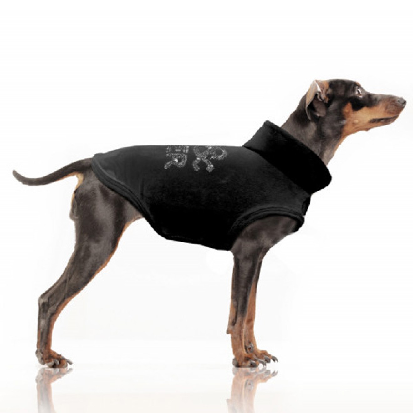 Milk & Pepper kuscheliger Hunde-Hoodie OSLO schwarz
