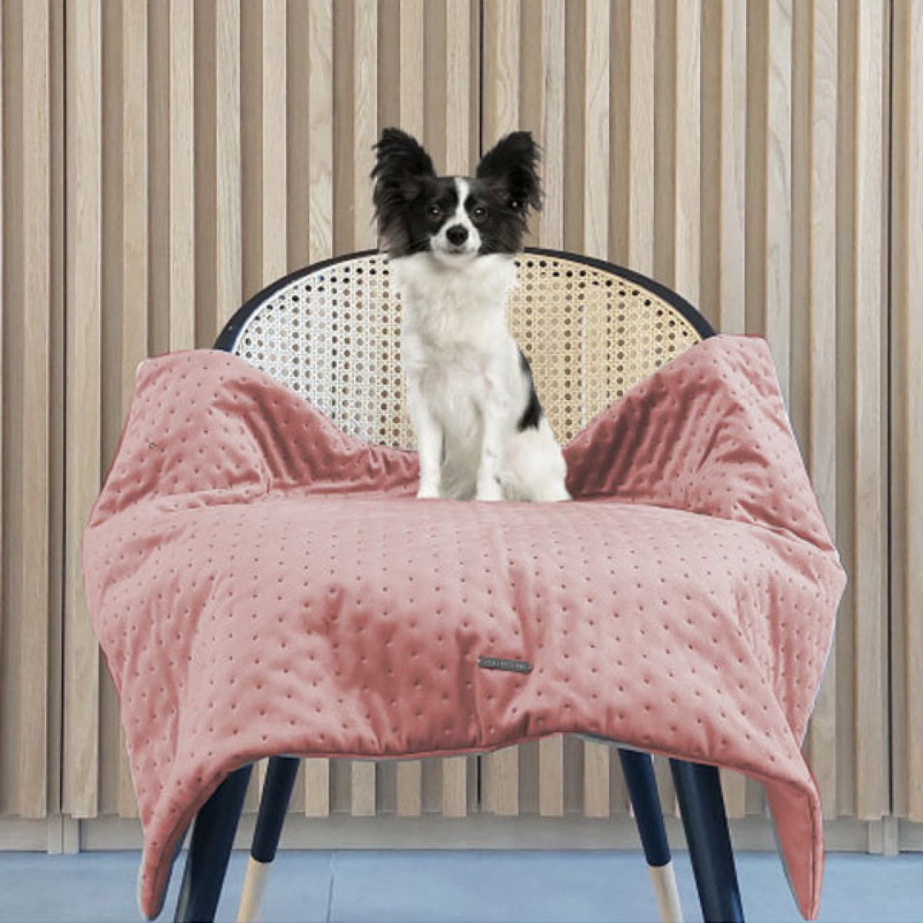 Milk & Pepper Hundedecke OPERA rose