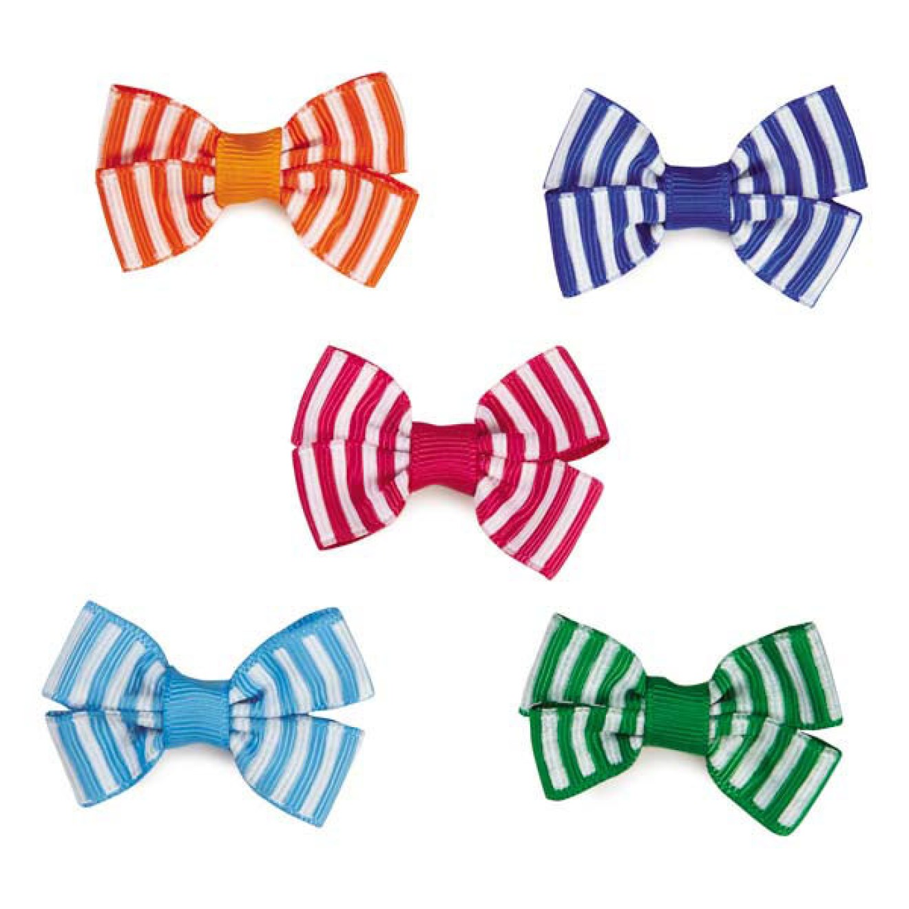 Hunde-Haarschleifen-Set CANDY 5teilig