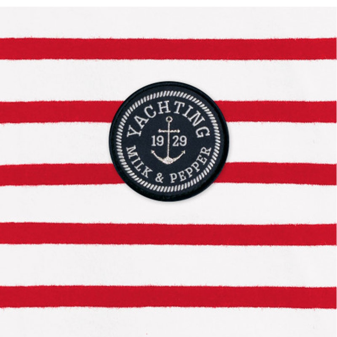 Milk & Pepper maritimes Hundehalstuch GURVAN YACHTING rot