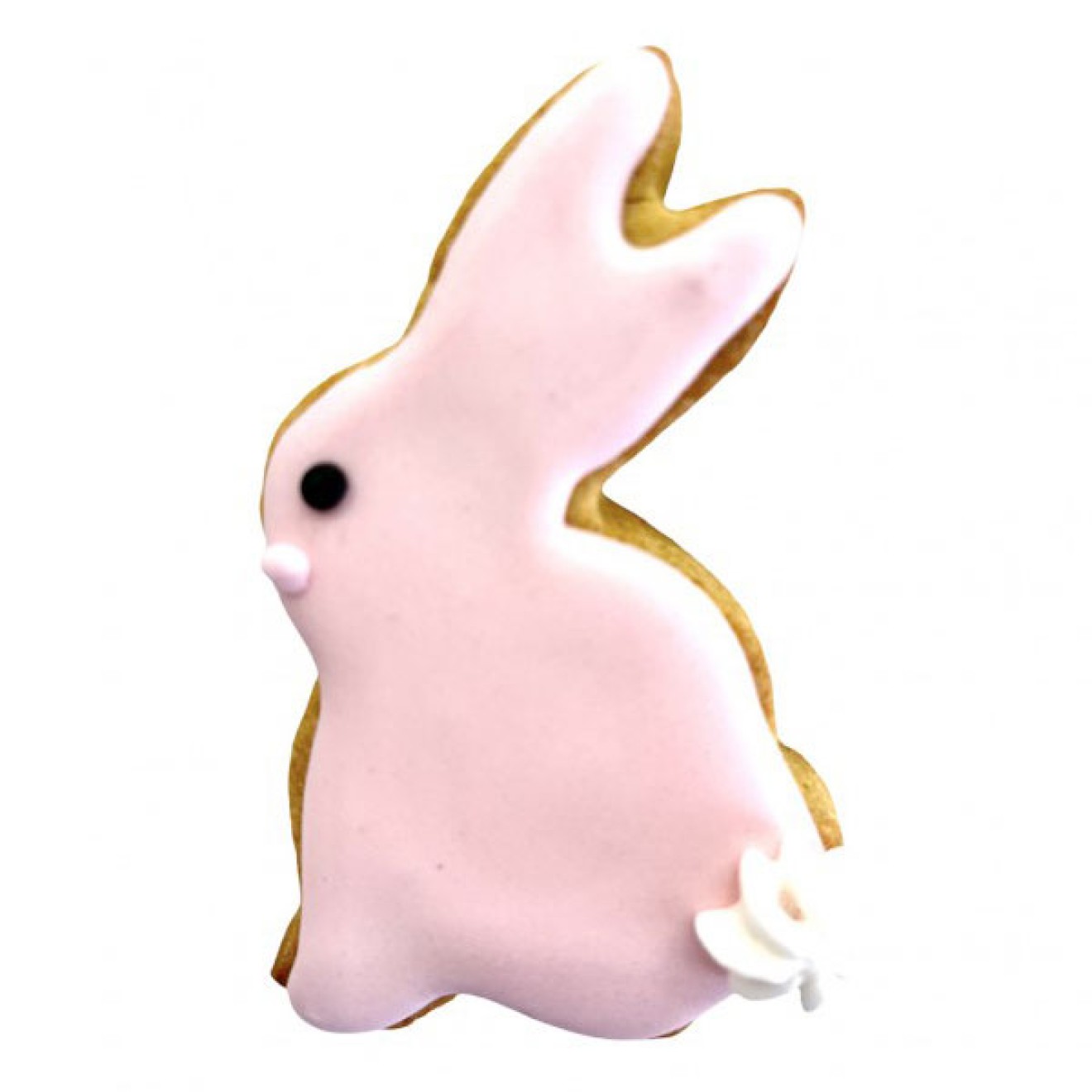 Hundekeks-Osterhase blau & rosa