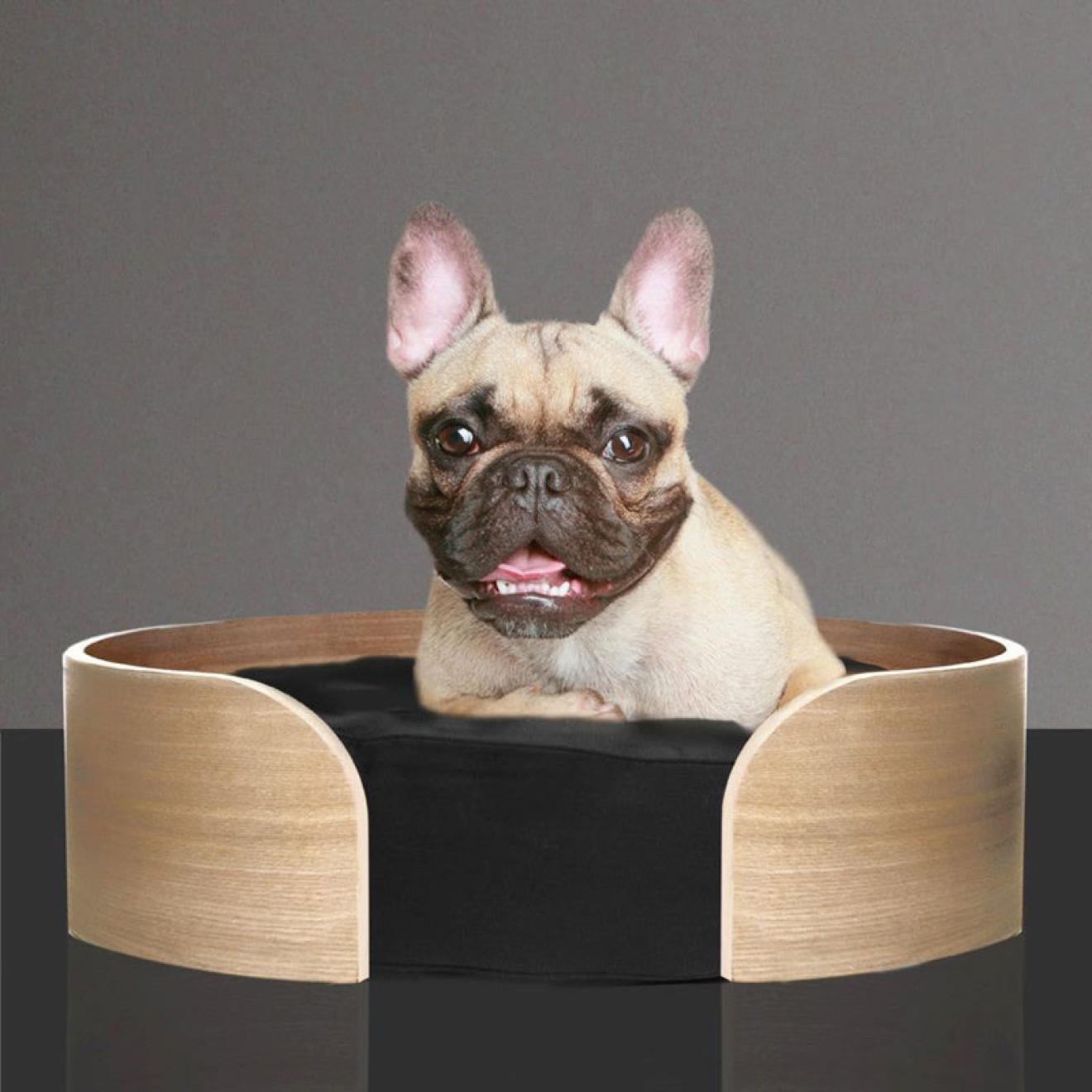 Hundekissen SWEET DREAMS schwarz 50 cm - ANGEBOT