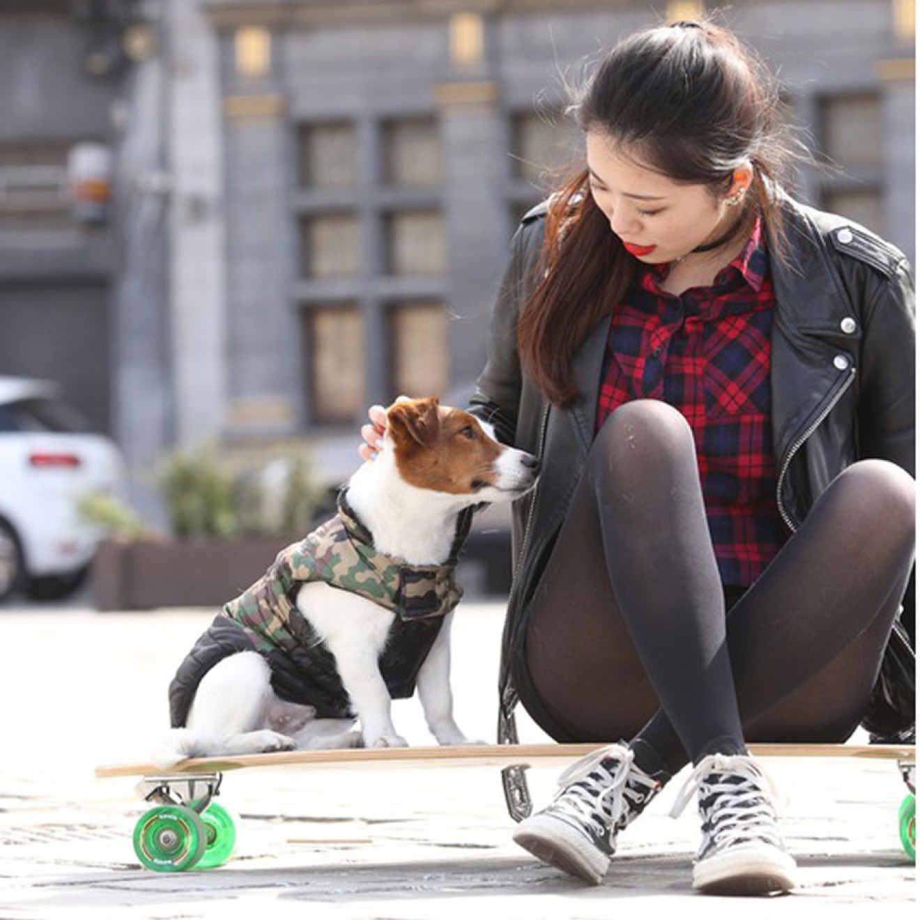 Ultraleichter Hundemantel Camouflage N.8