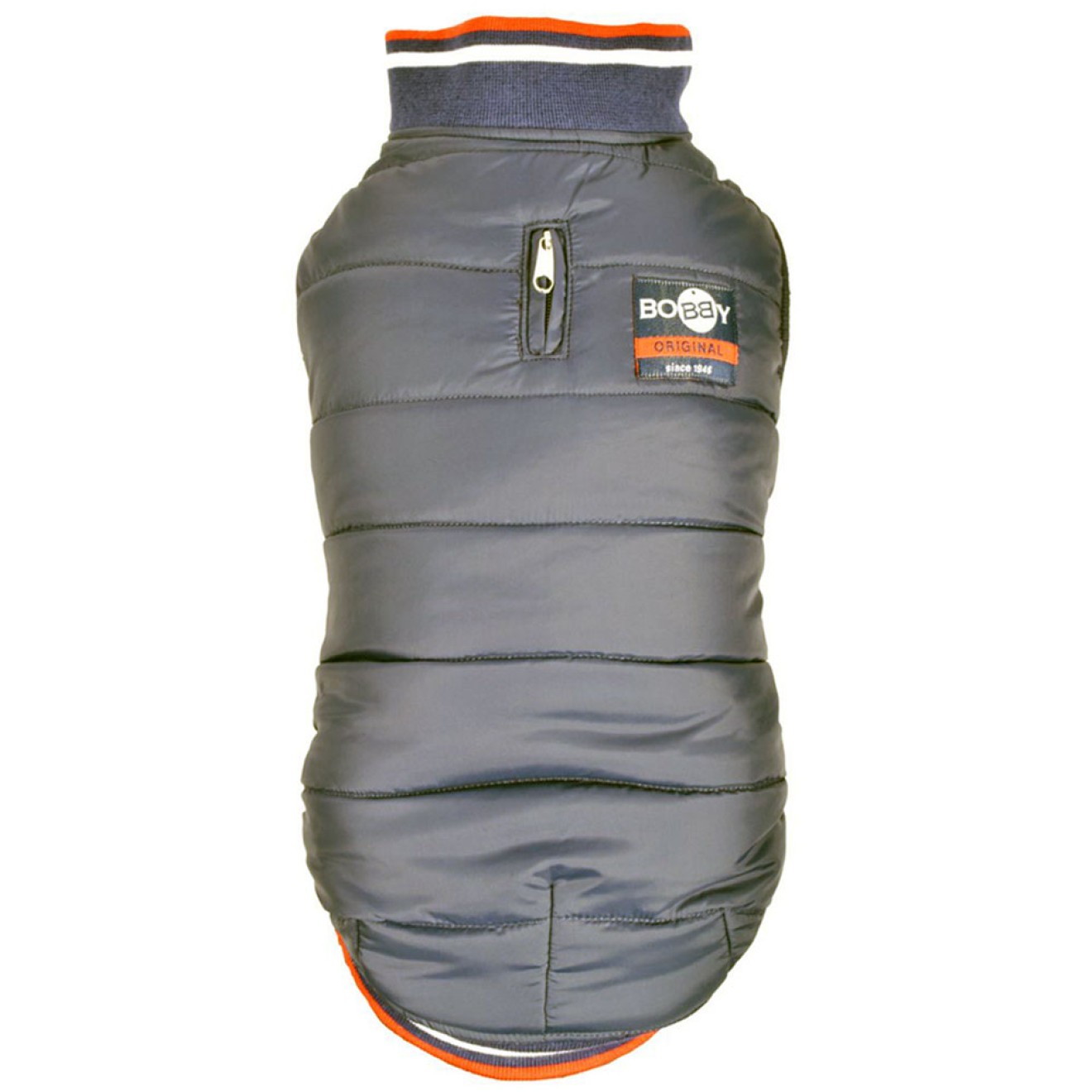 Gefütterter Hundemantel im College-Look Gr. 36