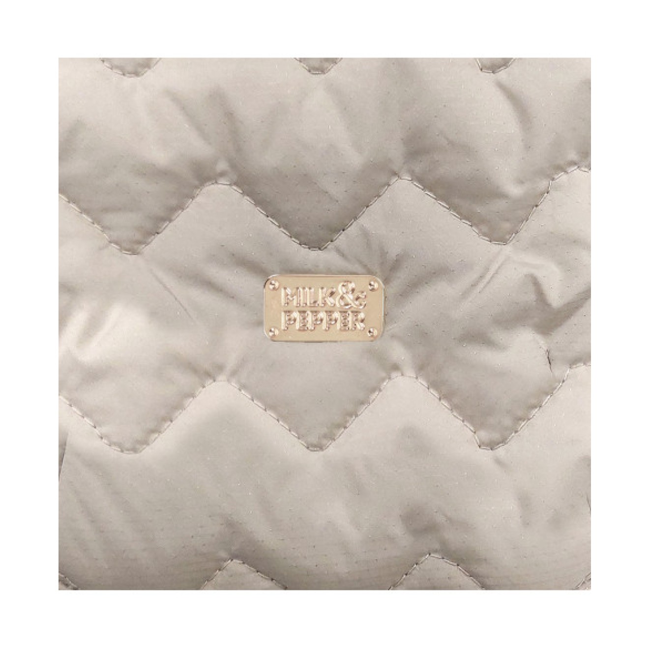 Milk & Pepper Wende-Hundemantel Daria beige/taupe