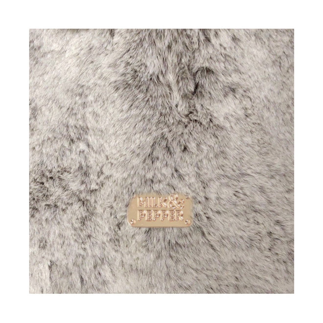 Milk & Pepper Wende-Hundemantel Mariette rosa/taupe