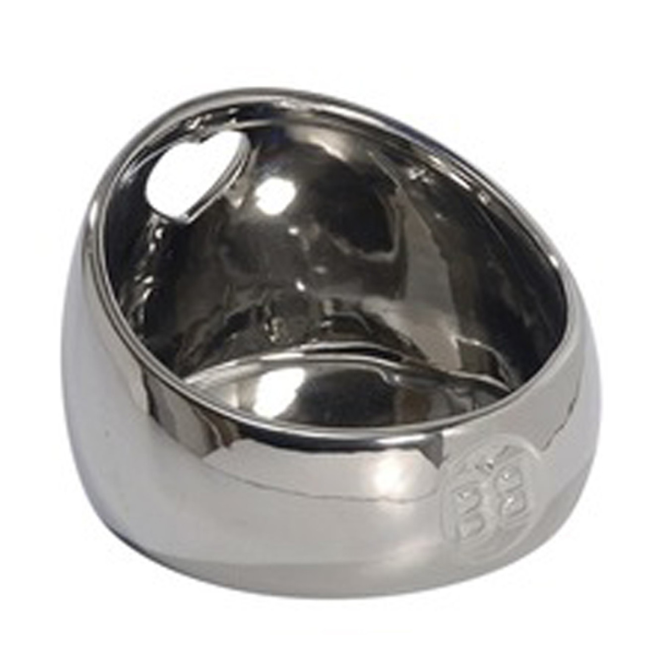 Keramik-Napf My Heart gold, silber, weiß & schwarz