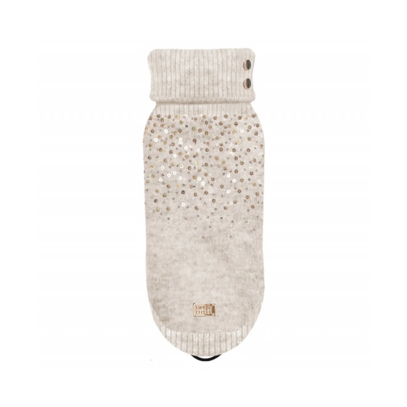 Hundepullover WILMA beige für Dackel