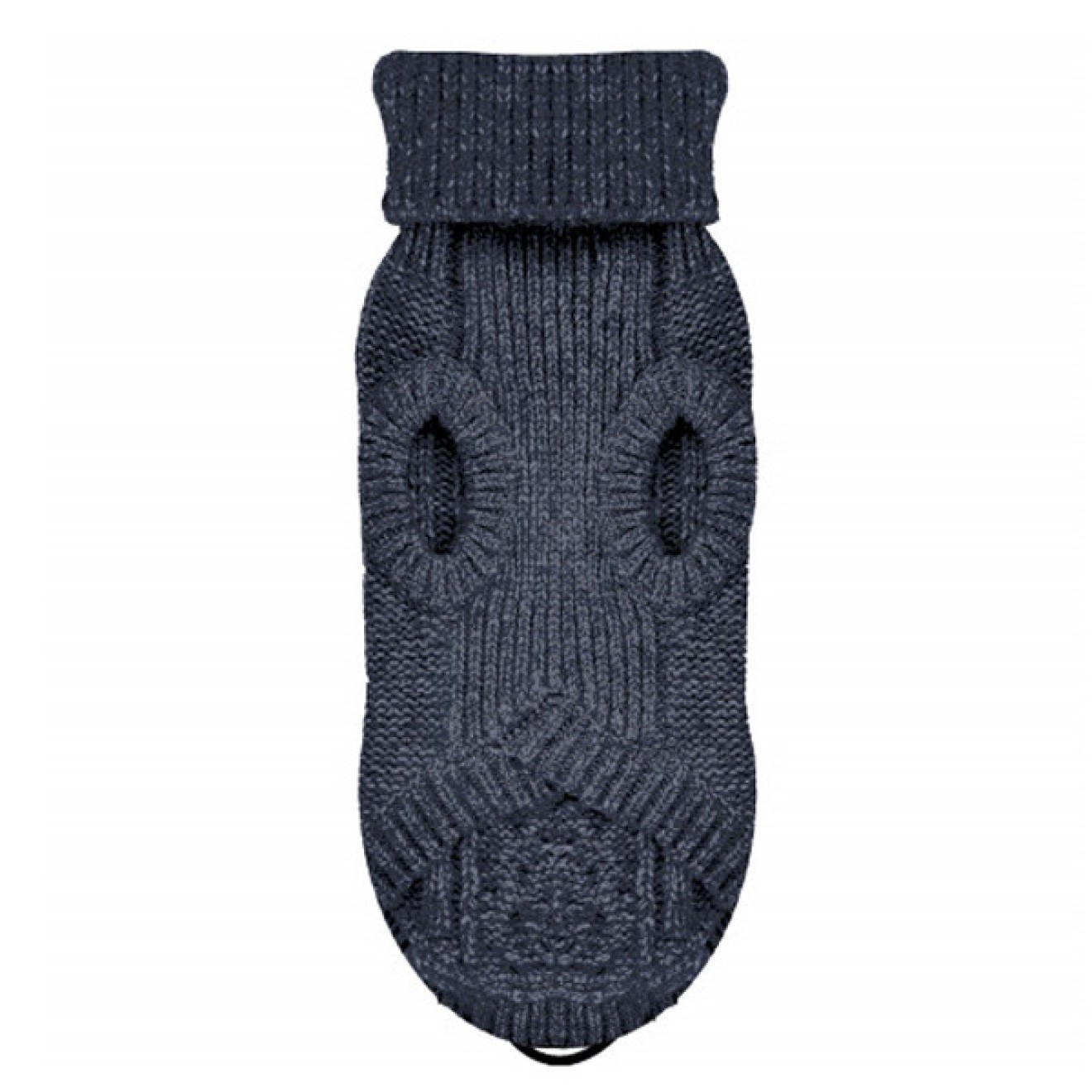 Zopfstrick-Hundepullover Donovan navy Gr. 32
