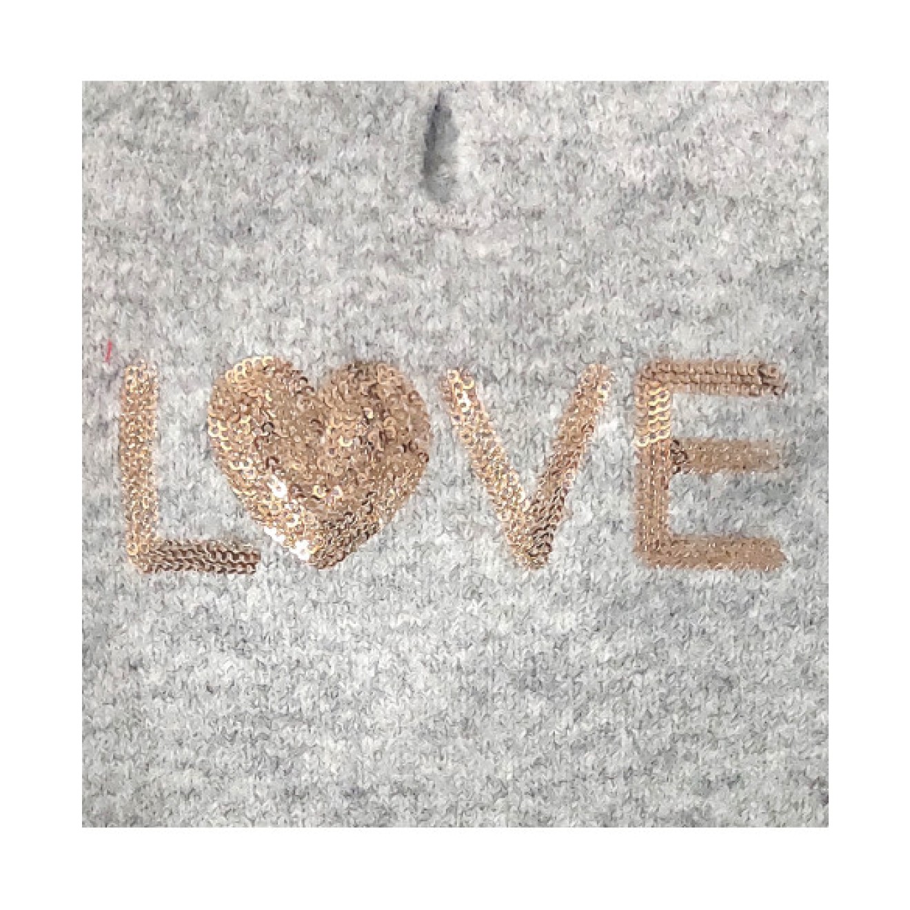 Hundepullover JADE LOVE in grau