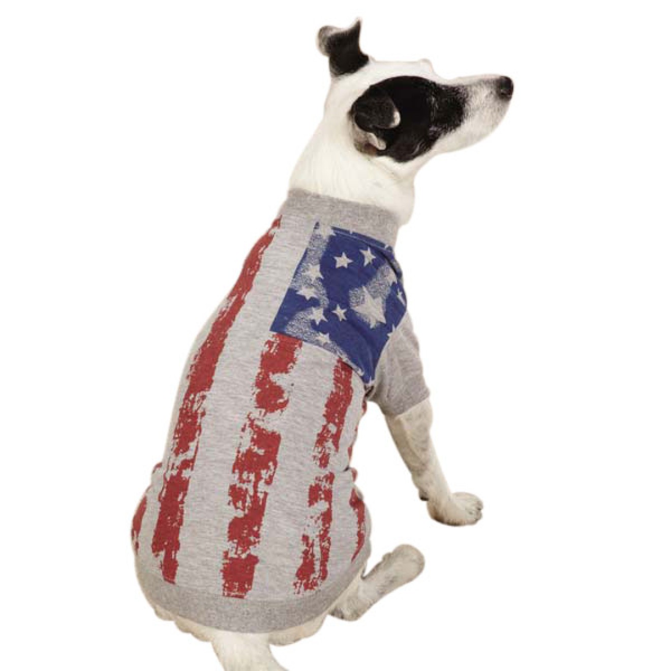 Hundeshirt mit Amerika-Flagge, Gr. XXS