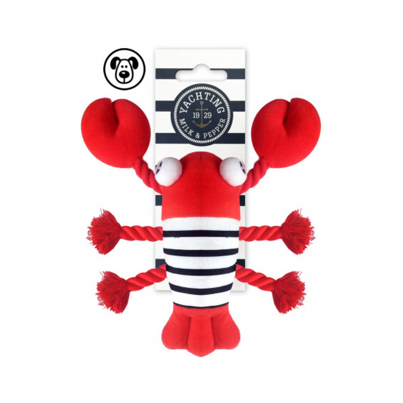 Hundespielzeug Krabbe Glen Milk & Pepper