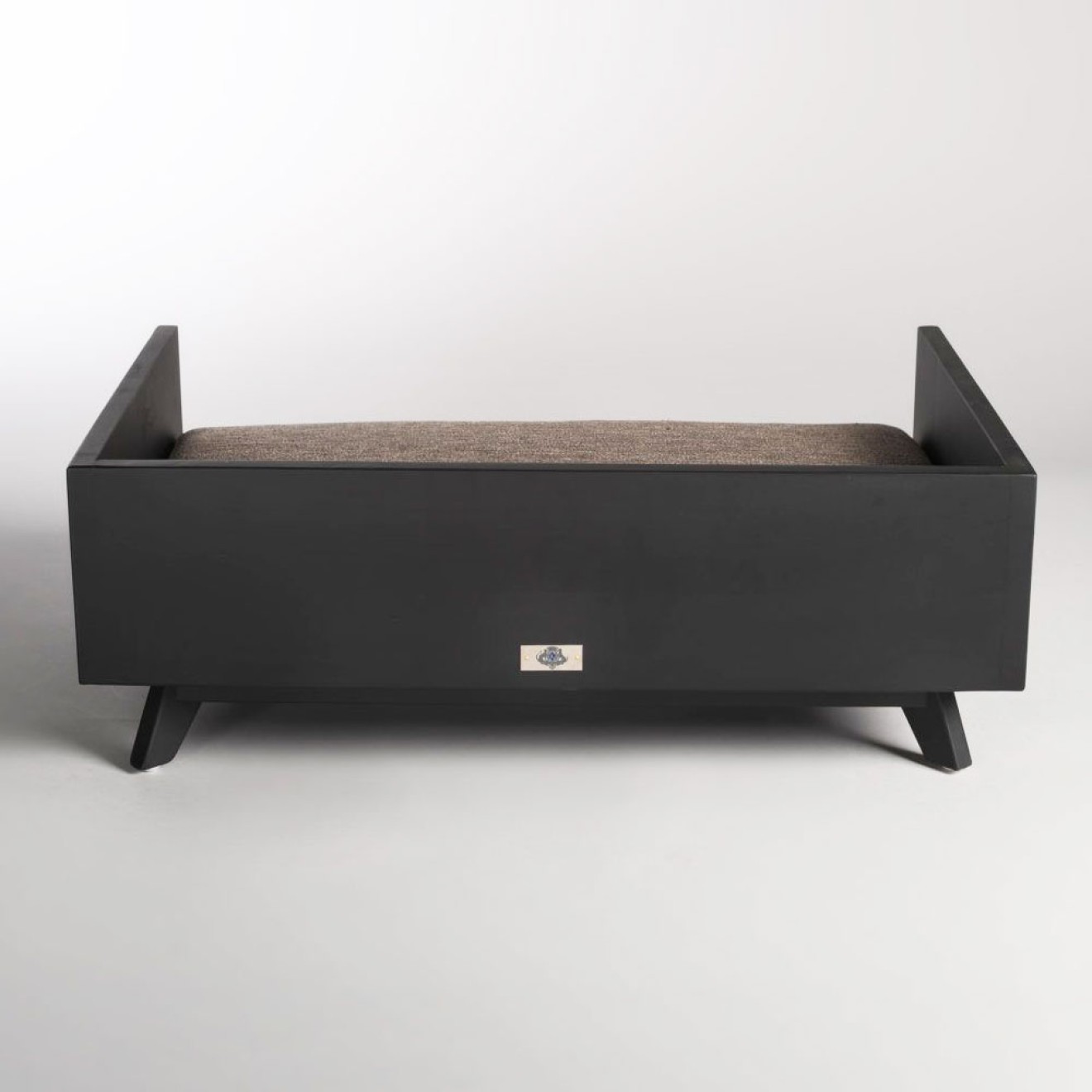 Design Holz-Hundesofa Scandic Style schwarz