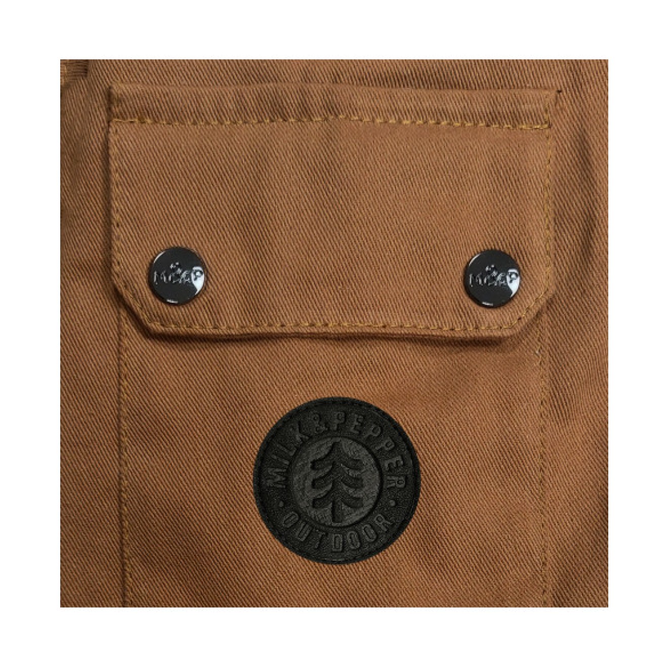 Milk & Pepper Sling-Hundetragetasche KOA braun