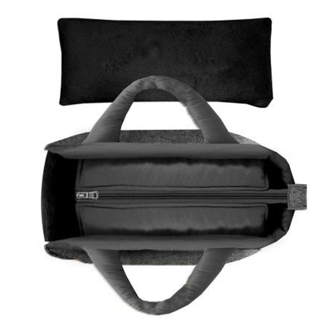 Ultraleichte Hundetasche CAPSULE black Milk & Pepper