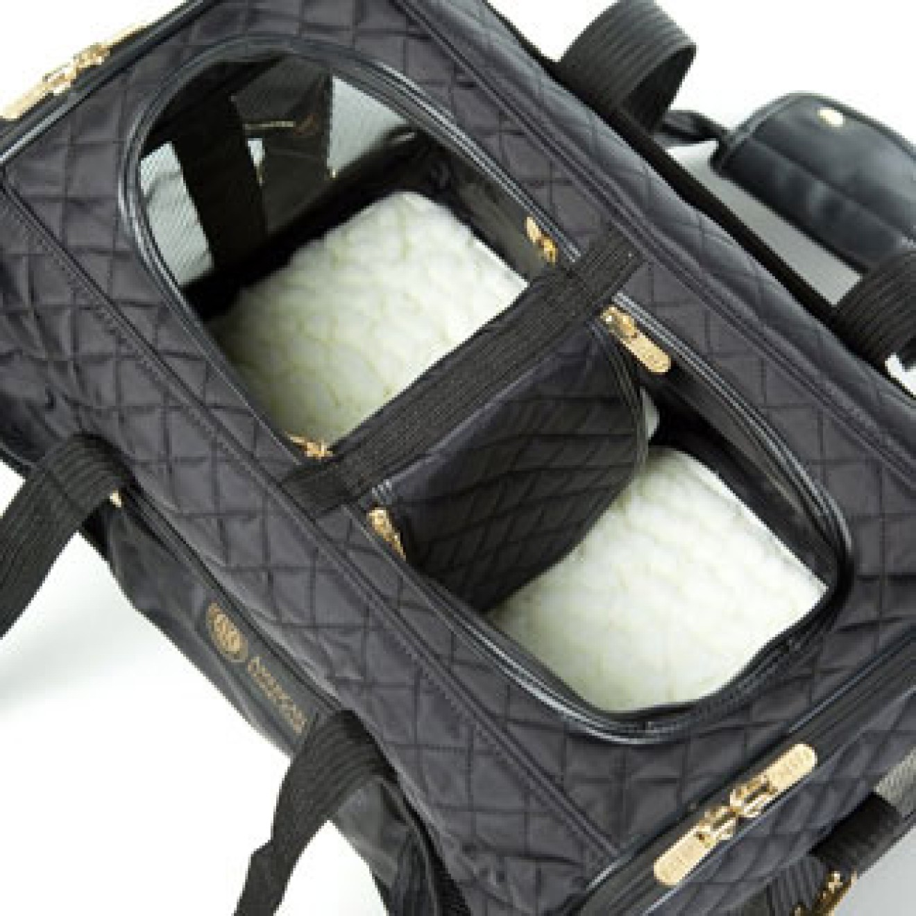 Hundetasche für zwei Hunde