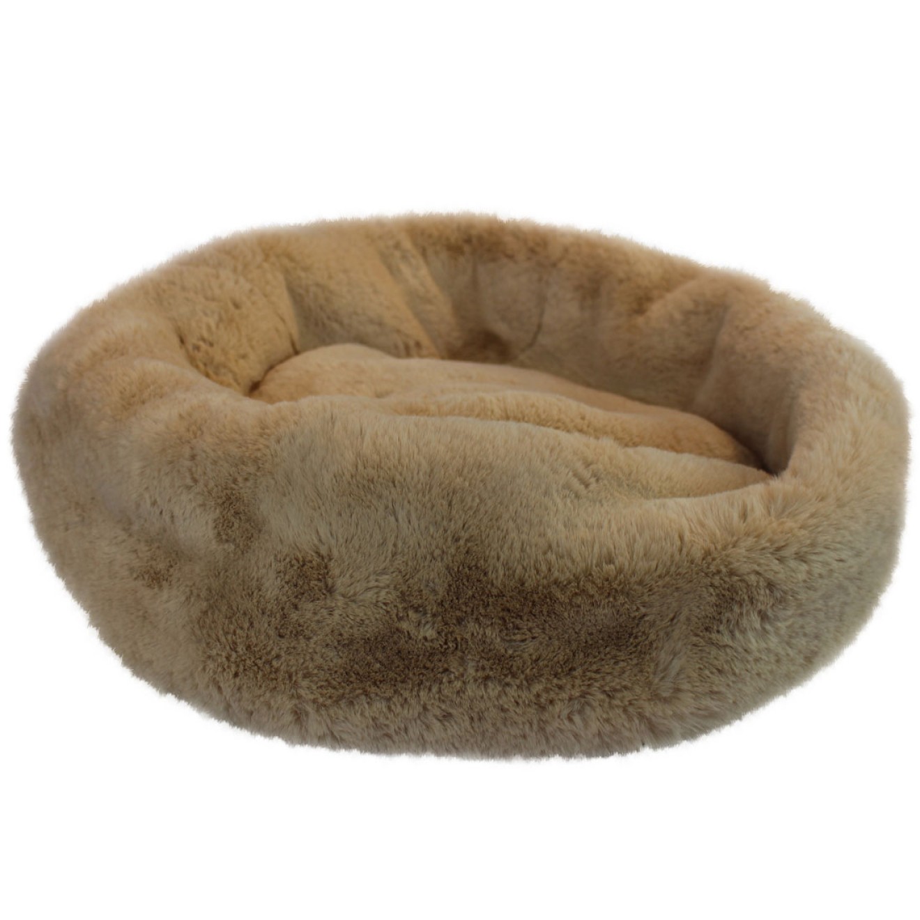 Fell-Hundetasche Luxury Dog creme 2 in 1 (Hundetasche & Hundebett)