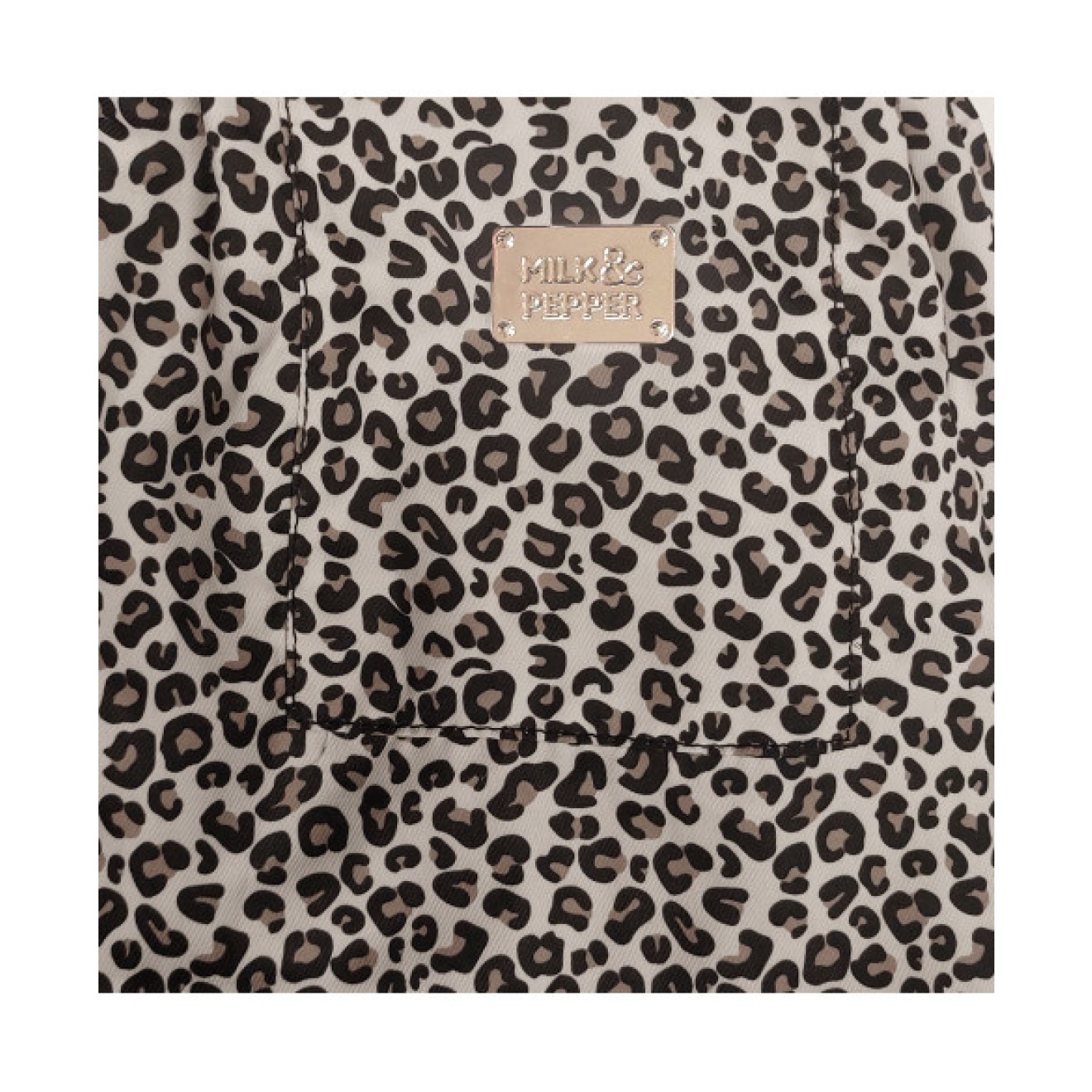 Milk & Pepper Hundetasche KESHIA mit Leoparden-Muster