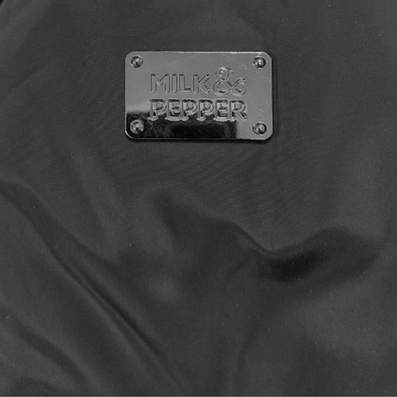 Milk & Pepper Hundetasche IRIS black