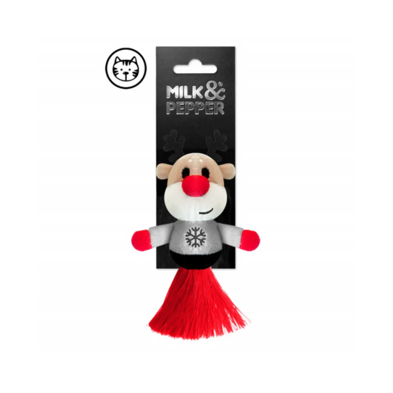 Weihnachts-Spielzeug Rentier mit Katzenminze OLAF