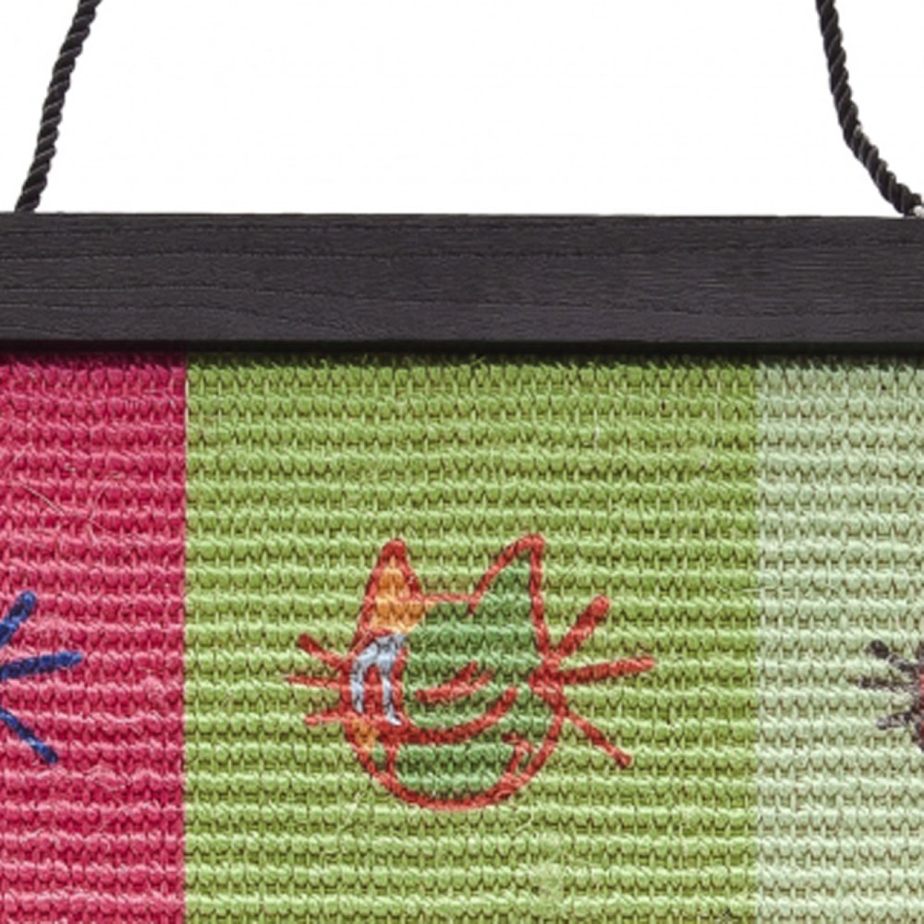 Pop-Art Kratz-Bild für Katzen