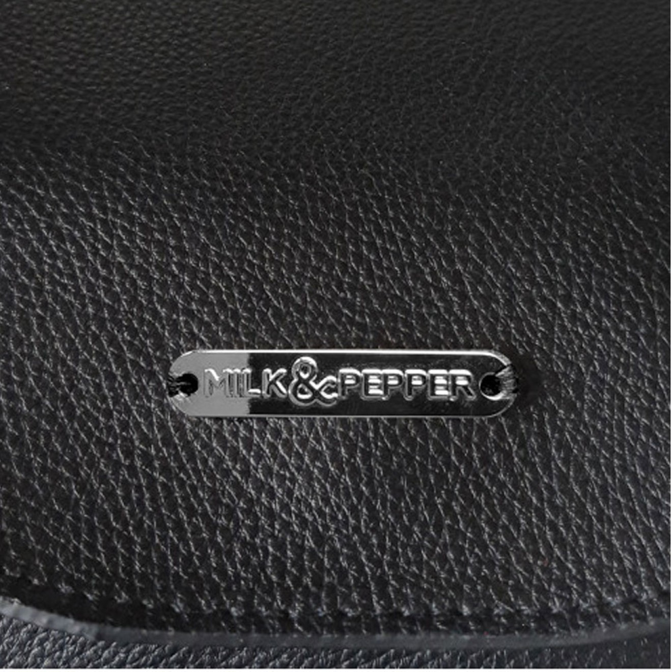 Luxus-Hundetasche Eden Black Milk & Pepper