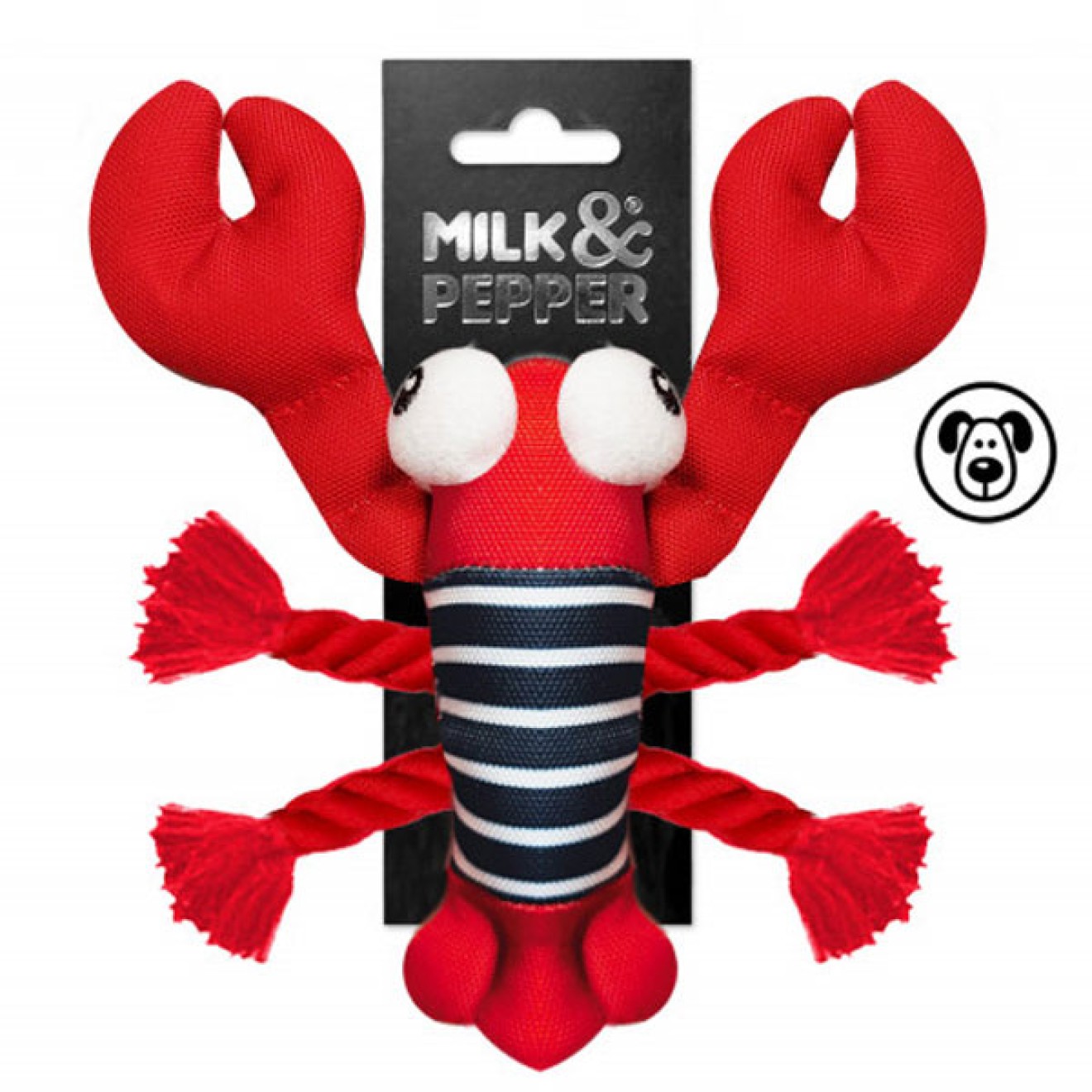 Milk & Pepper Hummer-Hundespielzeug