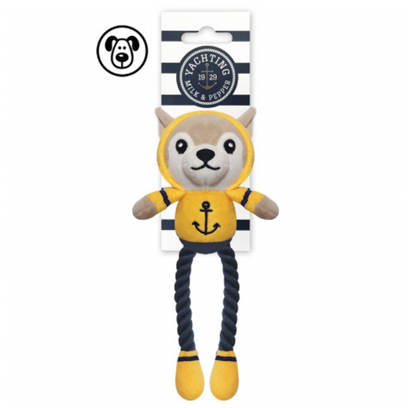 Milk & Pepper martitimes Hundespielzeug Yachting Chihuahua