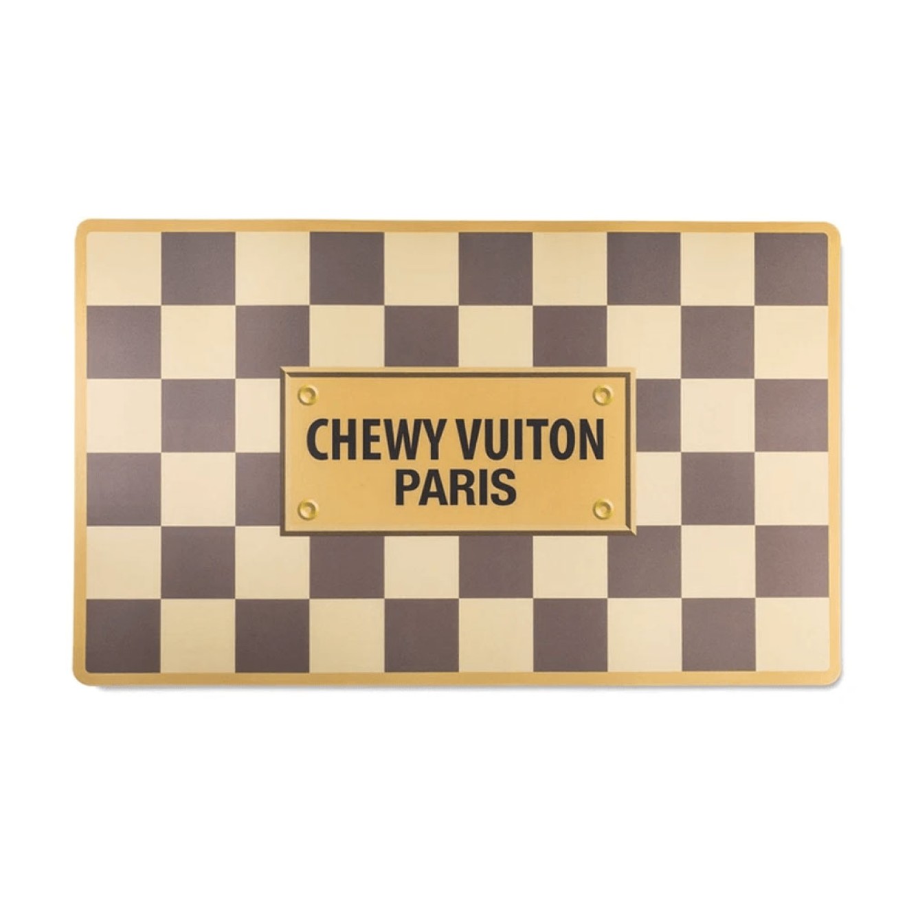 Napfunterlage Checker Chewy Vuiton
